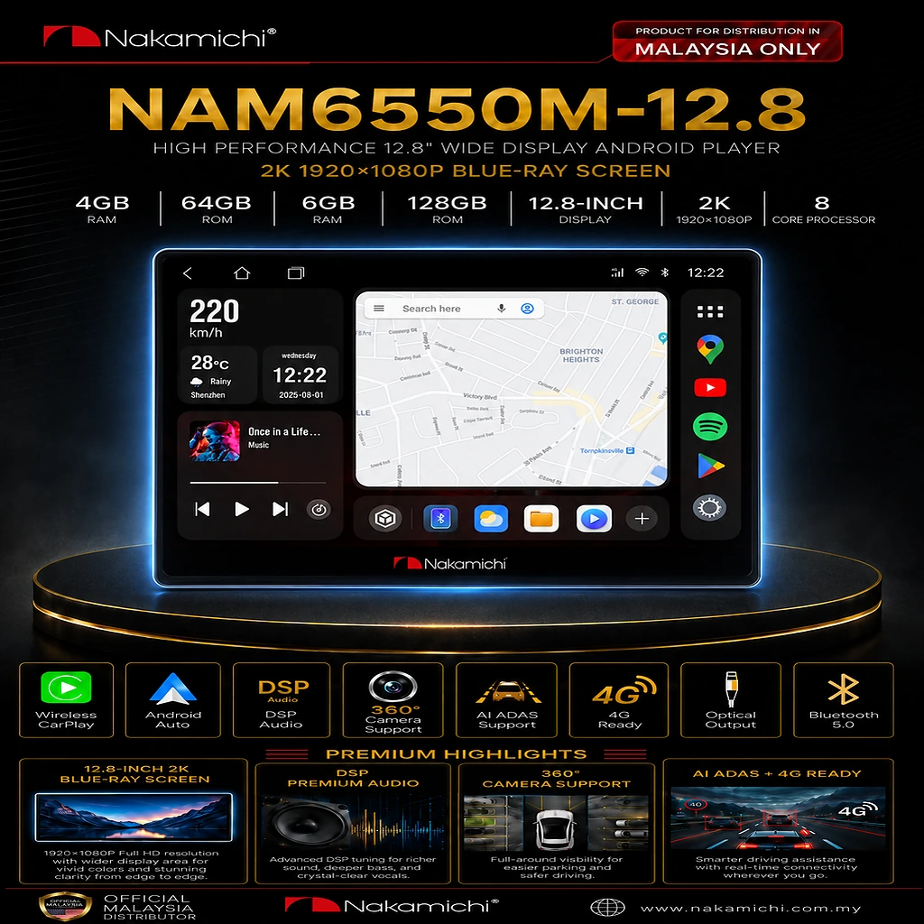 Nakamichi NAM6550M 12.8