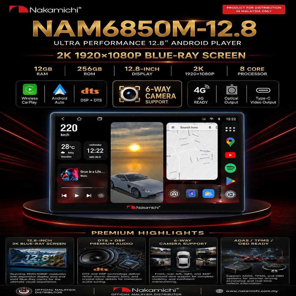 Nakamichi NAM6850M 12.8
